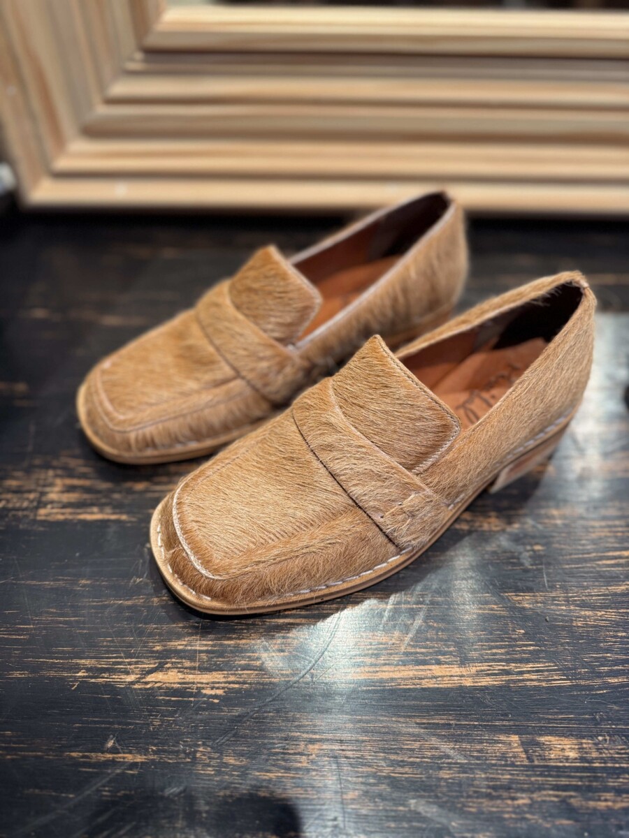 Mocasín Sevilla Piel Beige 