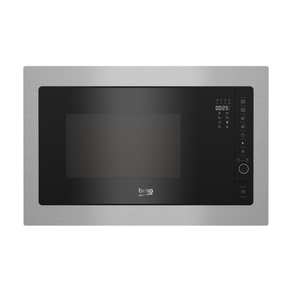 Microondas Inox empotrable con grill 25L Beko BMGB 25332 BG Microondas Inox empotrable con grill 25L Beko BMGB 25332 BG