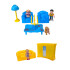 Casa c/familia y Muebles en Caja 39.6*38.5*6.5cm Casa C/familia Y Muebles En Caja 39.6*38.5*6.5cm