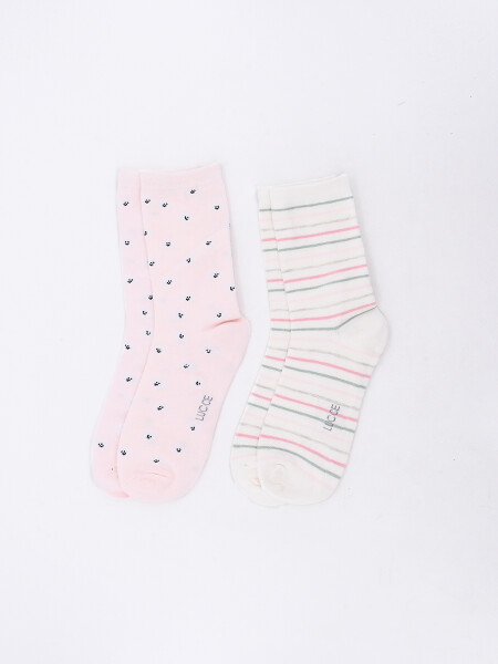 MEDIAS PACK X2 ESTAMPADO 2