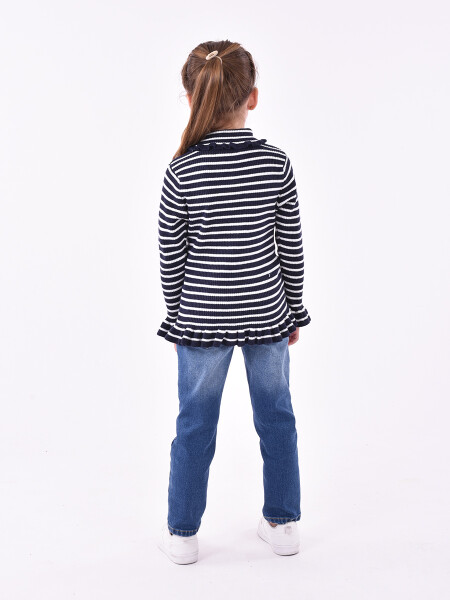 POLERA GAIA AZUL OSCURO