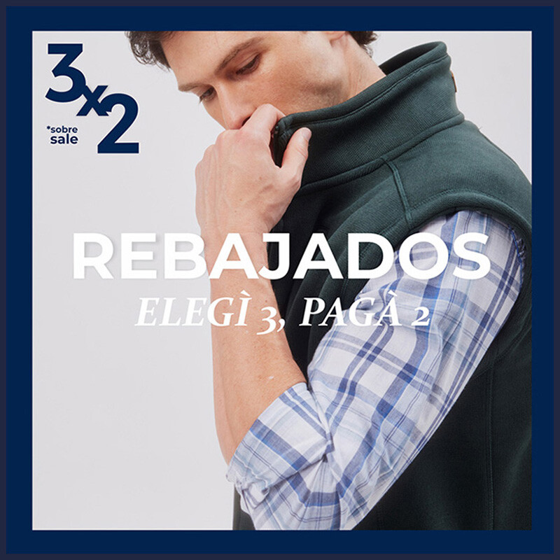 REBAJADOS 3x2