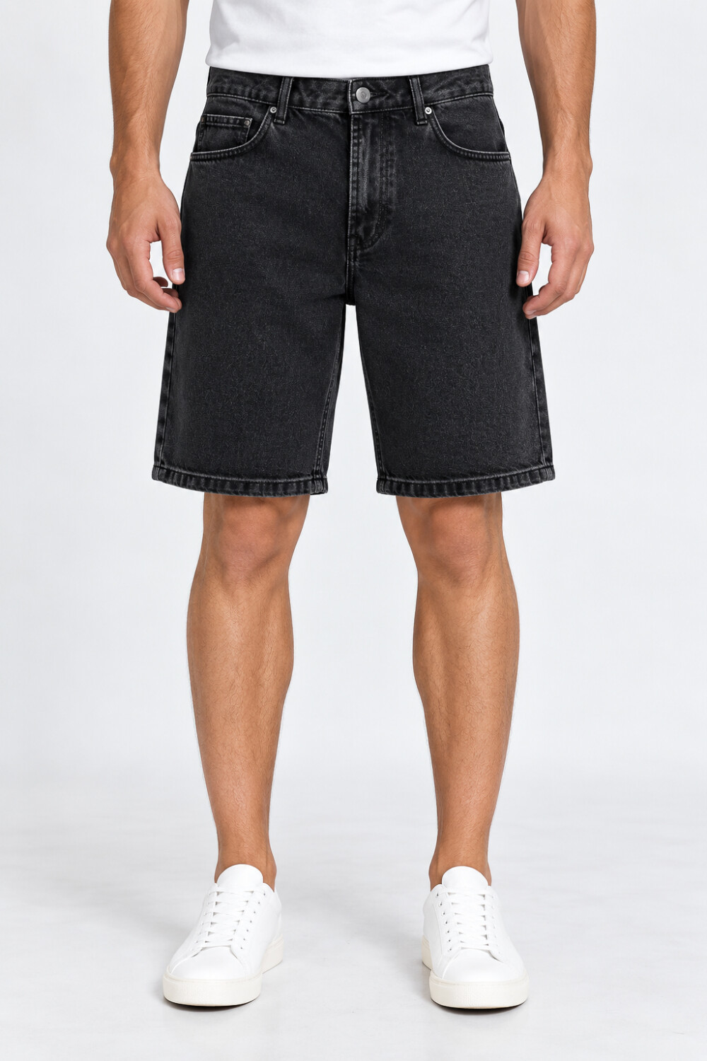 Bermuda Harin Gris Oscuro