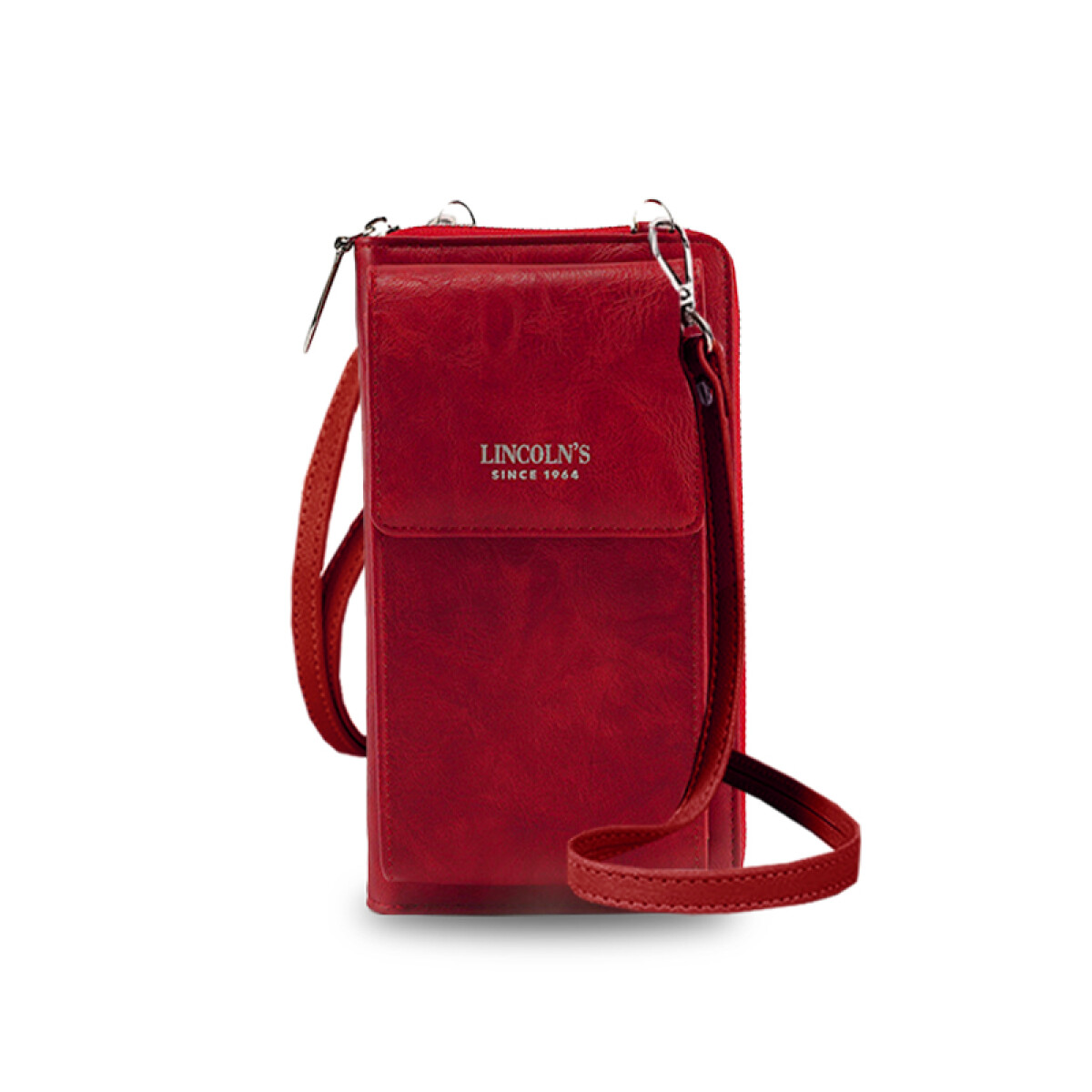 PHONEBAG / PORTA CELULAR ABELIA - TOMATE 