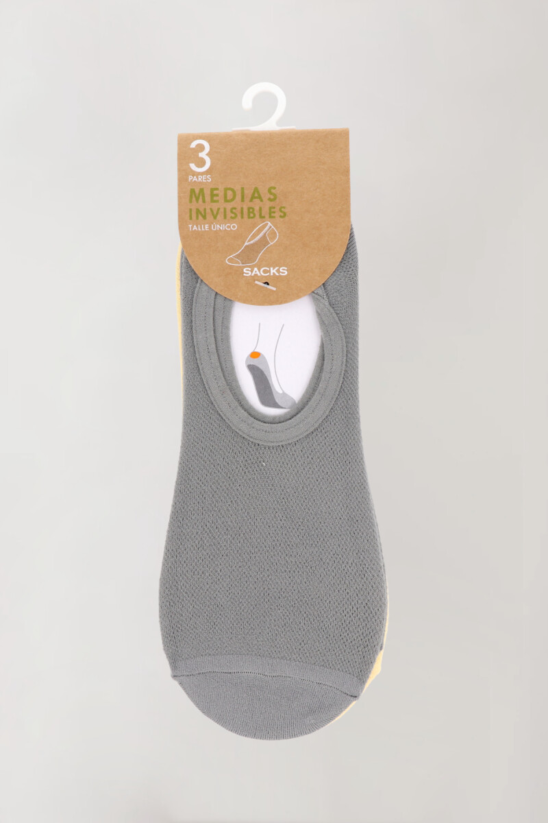 Pack x3 plantina microfibra lisa Diseño 22