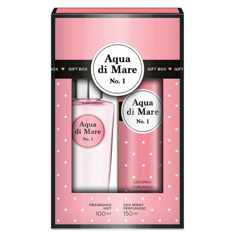 Estuche Aqua di Mare Body Edt 100ml + Deo aerosol 150ml N° 1