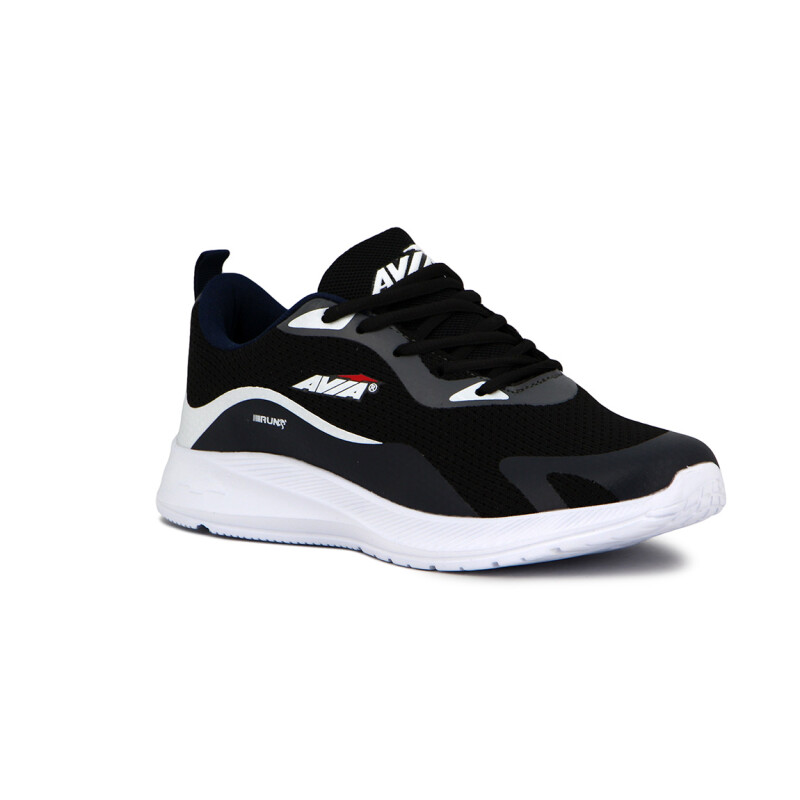 Avia Zapatillas Acordonadas Para Hombre Patron- Black/navy Negro-marino