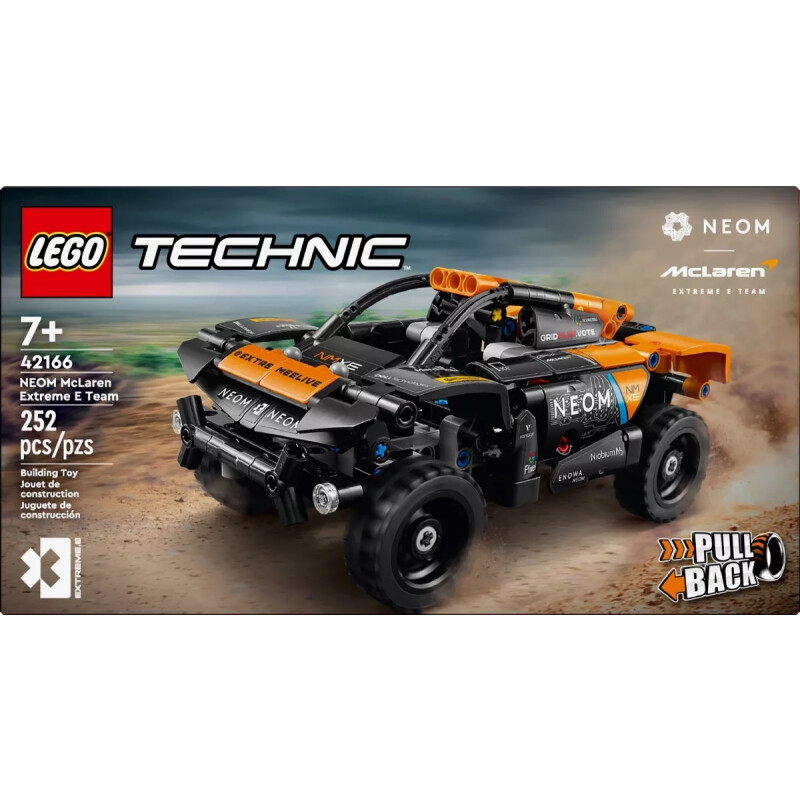 Set Lego Technic 42166 Neom Mclaren Extreme E Race Car 252pz Set Lego Technic 42166 Neom Mclaren Extreme E Race Car 252pz