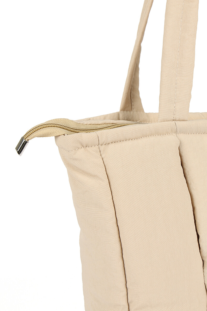 Cartera Beige