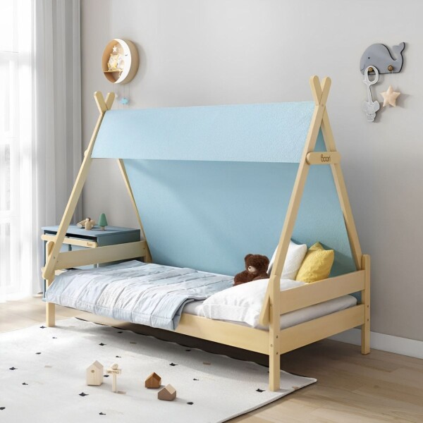 CAMA INFANTIL FOREST BEIGE - 1 PLAZA