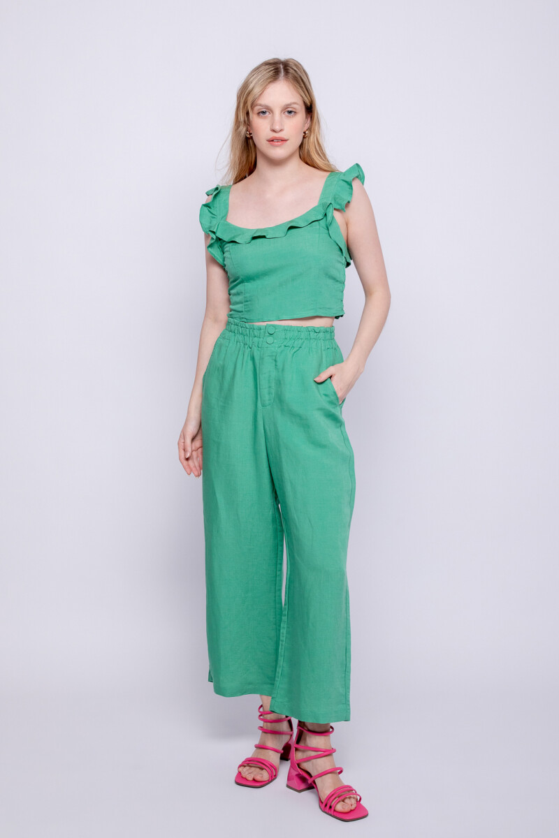 PANTALON BURGOS Verde Ingles