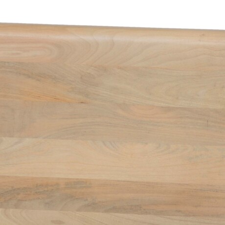 CAMA 2 PLAZAS MADERA NATURAL-BEIGE CUARZO