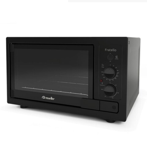 Horno eléctrico Mueller Fratello 44 litros Negro