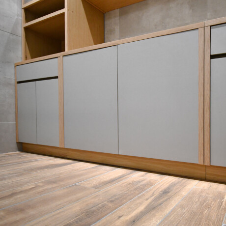 Zócalo MDF Cocina 80x10cm para series Condessa y Simone Mendes GAMAS DE BEIGE