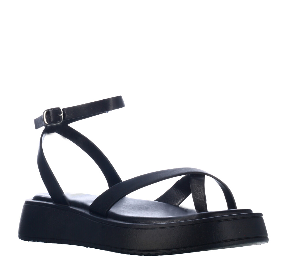 Sandalia TALI con tiras Black