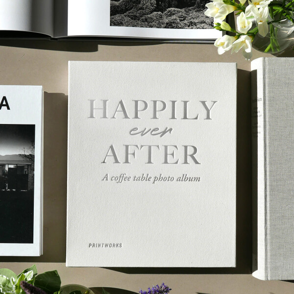 ALBUM DE FOTOS HAPPILY EVER AFTER GRIS - UNICO