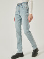 Pantalon Sabina Azul Grisaceo