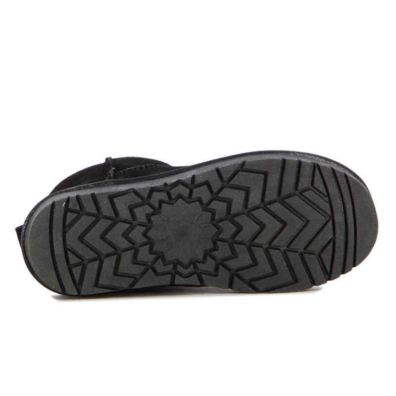 Country Pantubota Cuero Suede / Water-Resistant – Dama – Negro Negro