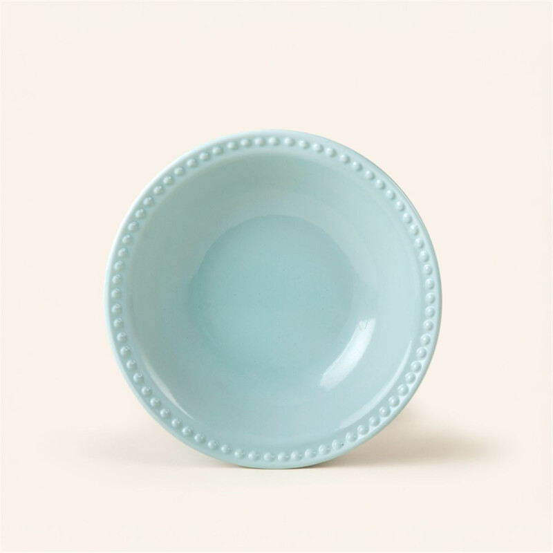 Plato Hondo en Cerámica Santa Anita Verde Agua - 6 Piezas Plato Hondo en Cerámica Santa Anita Verde Agua - 6 Piezas