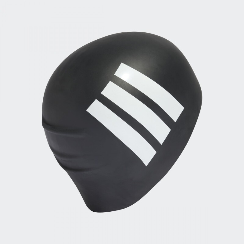 Gorro de Natación adidas 3 Tiras Negro