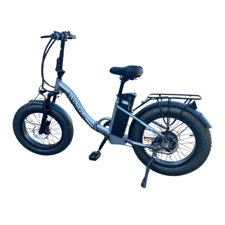 Bicicleta Eléctrica Knex Wing ETF05 350W Rodado 20*4.0 Ub GRIS