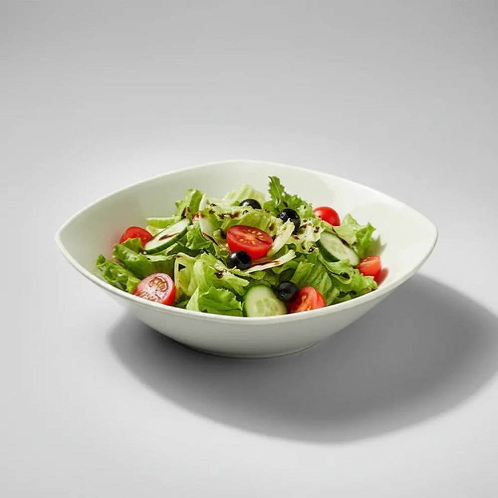 Ensaladera cuadrada hondo blanca 17 cm Ensaladera cuadrada hondo blanca 17 cm