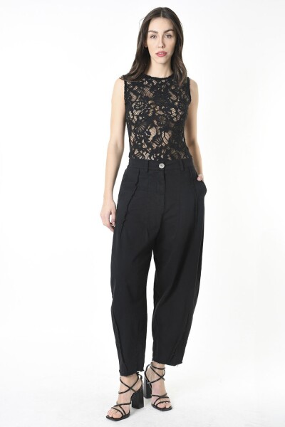 PANTALÓN BABUCHA Negro