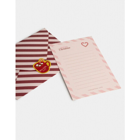 Set De Postales Navideñas Combinacion Multicolor