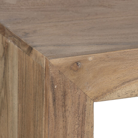 CONSOLA MADERA NATURAL-BEIGE CAMPO NATURAL