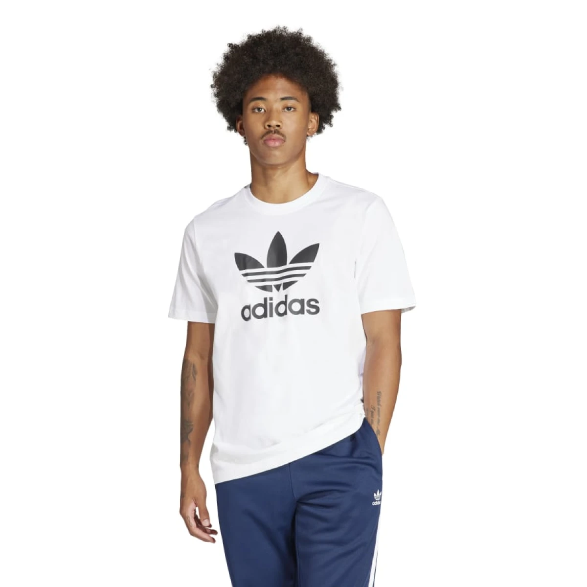 Remera Adidas Trefoil de Hombre - IV5353 - Blanco 