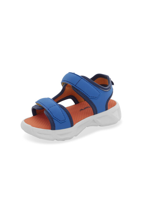 Sandalias futura con luces y velcro, diseño dino Sin color