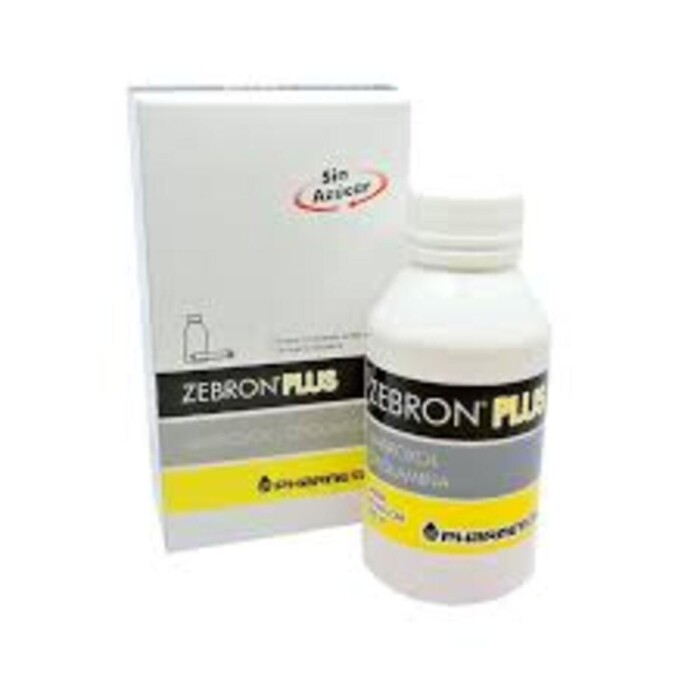 ZEBRON PLUS JARABE FRASCO X 100 ML. única