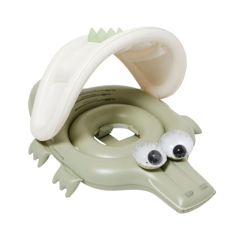 Flotador Inflable para Bebés Croc Khaki Sunnylife Flotador Inflable para Bebés Croc Khaki Sunnylife