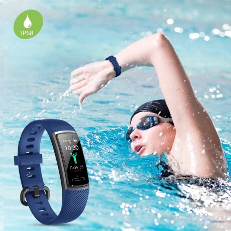Reloj Inteligente Smartwatch Estilo de Vida y Fitness ID152 Azul