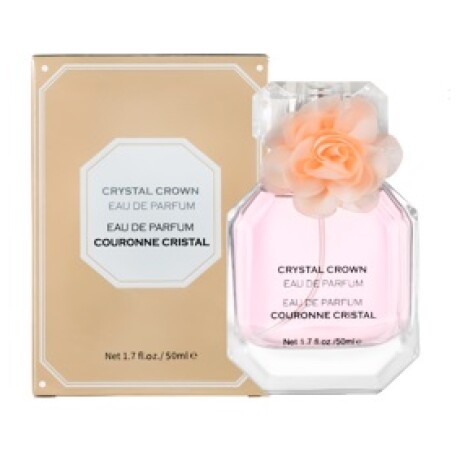 Perfume crystal diamond naranja
