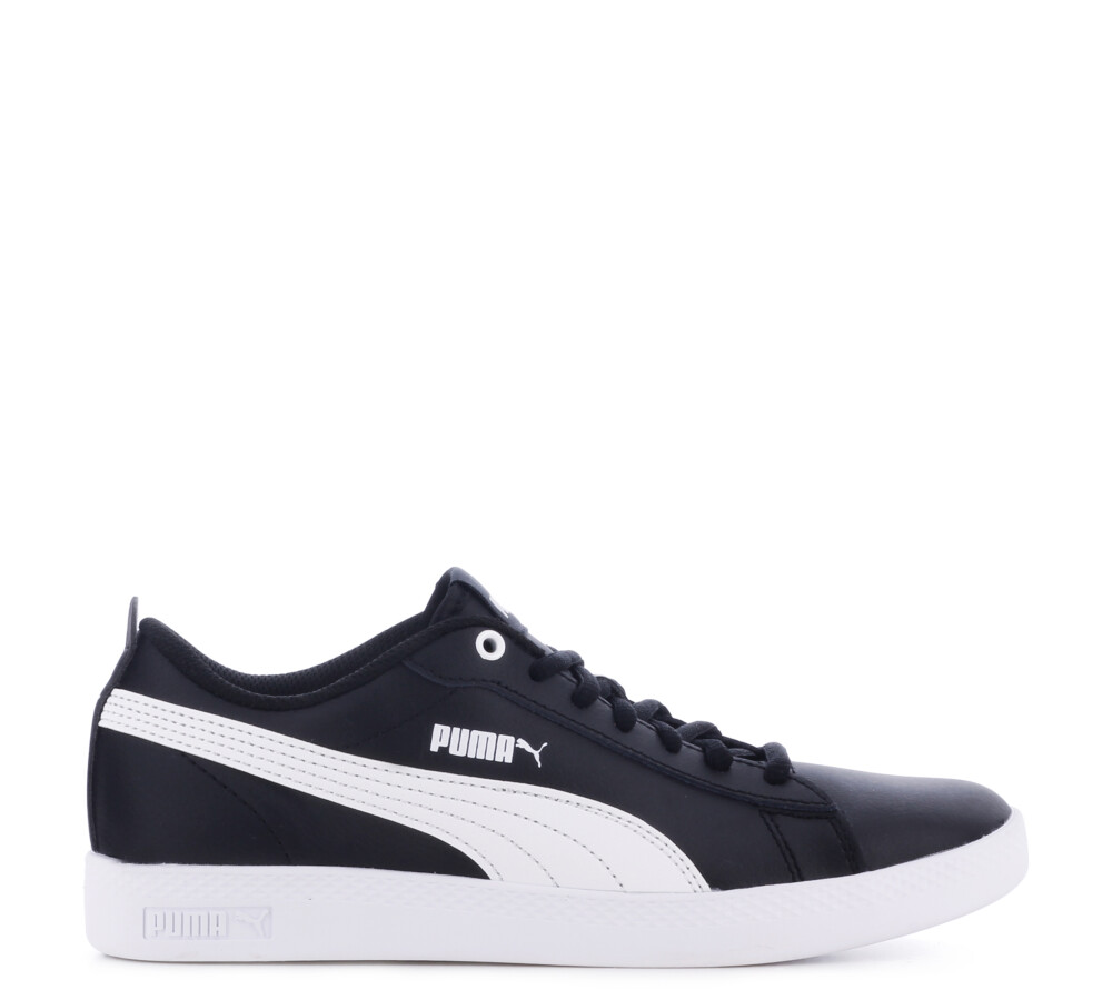 Smash V2 Jrs Puma - Negro/Blanco - Puma - 051.651760102 — Stadium