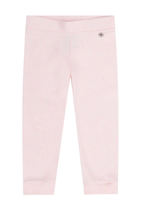 Legging Rosa Tejido Acanalado Legging Rosa Tejido Acanalado