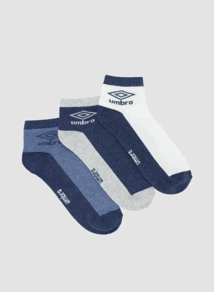Media corta deportiva umbro pack x3 Variante 43