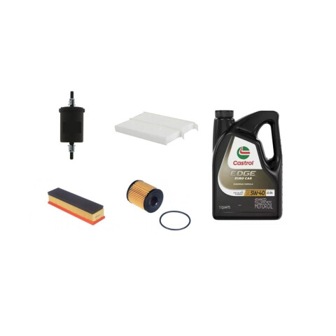 KIT DE FILTROS Y ACEITE 5W40 CASTROL Kit De Filtros Y Aceite 5w40 Castrol