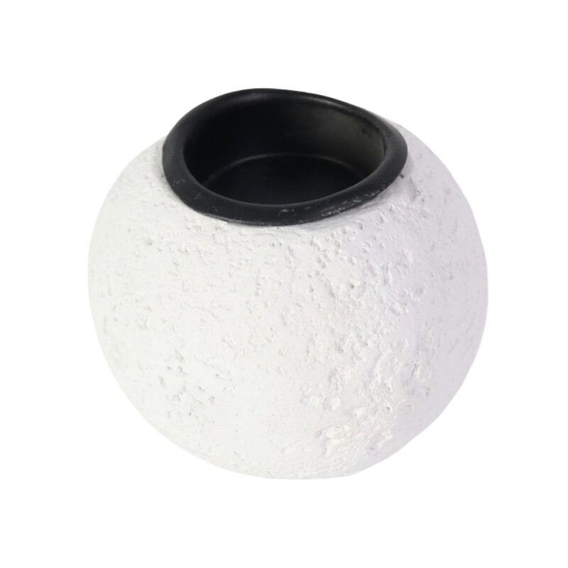 PORTA VELA BLANCA 8.5X7CM Unica