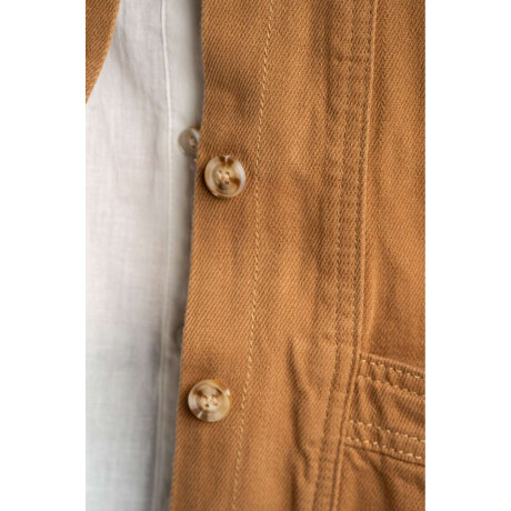 Sobrecamisa Garment Dyed Camel