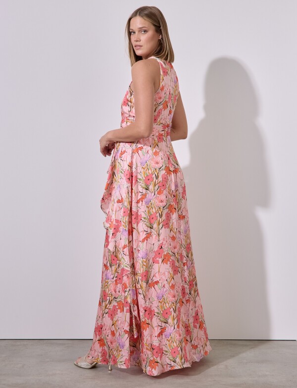 Vestido Maxi Sping CORAL/MULTI