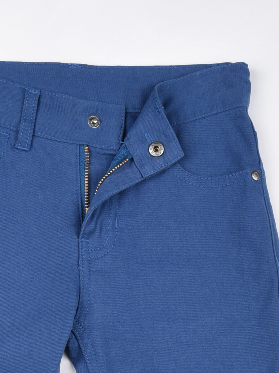 Pantalón 5 bolsillos- Talle 10 al 16 - Azul 
