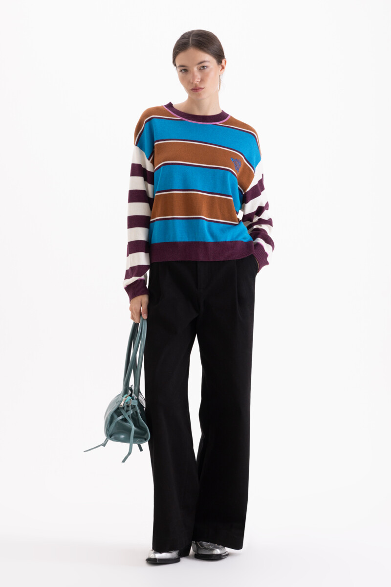 SWEATER FLORA Multicolor