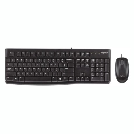 Teclado LOGITECH MK120 + Mouse Usb Español - Black Teclado LOGITECH MK120 + Mouse Usb Español - Black