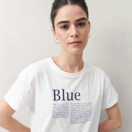 REMERA RIMENA Blanco
