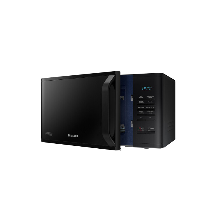 Microondas Samsung 23 L Quick Defrost Negro MS23K3513AK Microondas Samsung 23 L Quick Defrost Negro MS23K3513AK