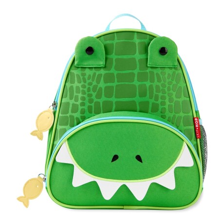 Mochila Infantil Unisex Skip Hop con Diseño Animales de Zoo Cocodrilo