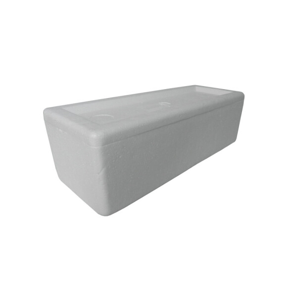 ENVASE ESPUMA PRISMATICO 2 LTS-33.5X12.5X10 CM- ENVASE ESPUMA PRISMATICO 2 LTS-33.5X12.5X10 CM-