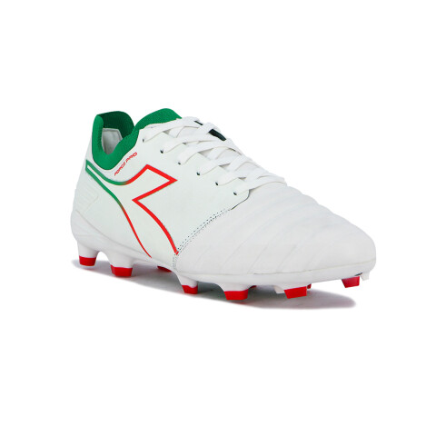 Diadora Futbol Cancha MD FORCE PRO Men - Blanco/Verde Blanco-Verde
